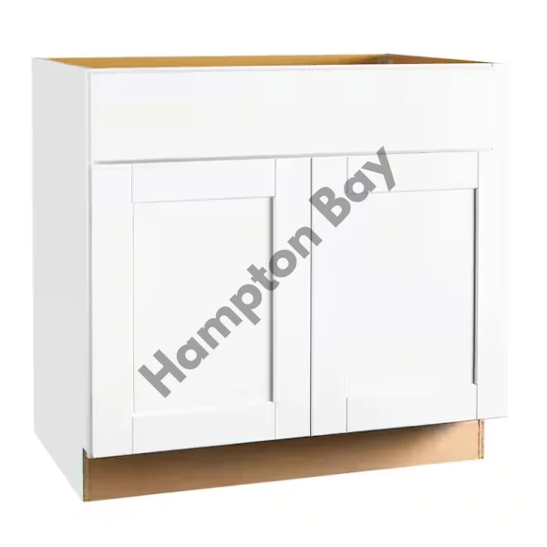 Hampton Bay White Kitchen Cabinets